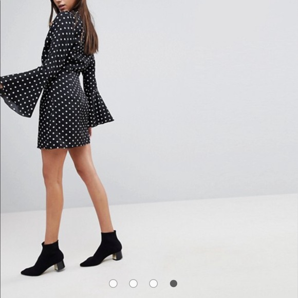 NWT Polka Dot Shift Dress - Picture 3 of 6